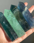 Green Fluorite Small Tower