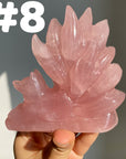 Rose Quartz 9 Tail Fox