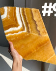Orange Calcite Slab