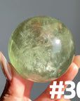 Apple Green Fluorite Sphere