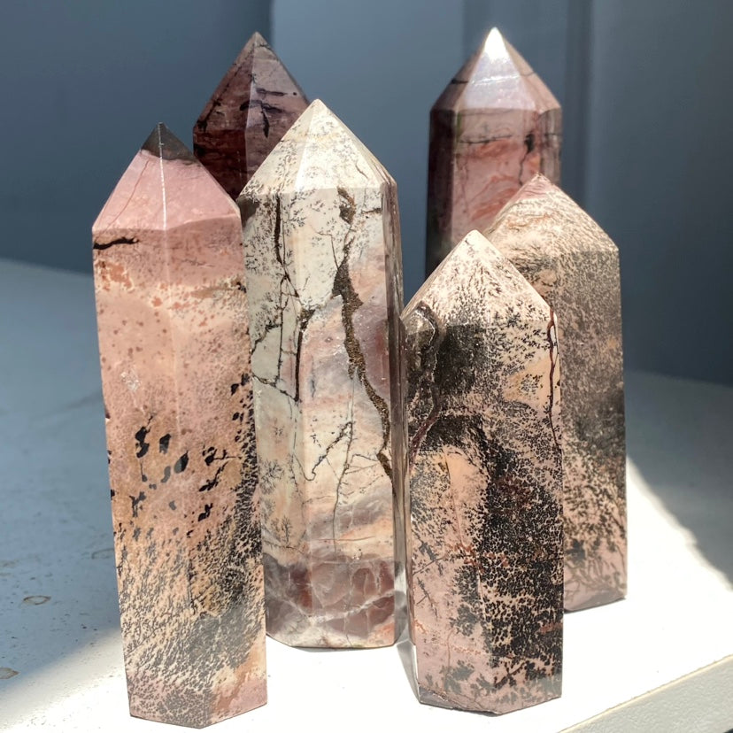 Picture Jasper Small Tower – Simmon Crystal Wholesale