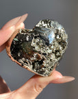 AA Grade Pyrite Heart