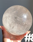 Clear Quartz Spheres