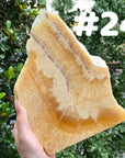 Orange Calcite Slab