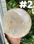 Clear Quartz Spheres