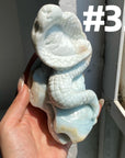 Sky Blue Quartz Snake