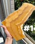 Orange Calcite Slab