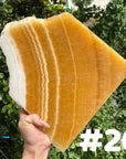 Orange Calcite Slab
