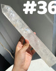 Clear Quartz Large Towers (imperfect)