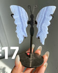 Blue Lace Agate Butterfly