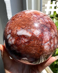Fire Quartz Big Spheres