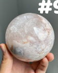Flower Agate Big Sphere
