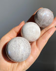 White Moonstone Sphere
