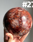 Fire Quartz Big Spheres