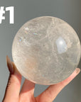 Clear Quartz Spheres