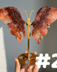 Fire Quartz Butterfly (imperfect)