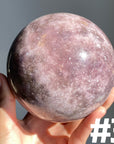 Lepidolite Big Sphere