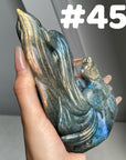 Labradorite Carvings