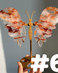 Fire Quartz Butterfly (imperfect)
