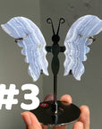 Blue Lace Agate Butterfly