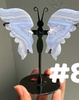 Blue Lace Agate Butterfly