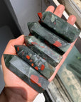 African Blood Stone Small Towers