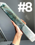 Big Moss Agate Tower