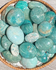 Amazonite Palm Stone