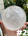Clear Quartz Spheres