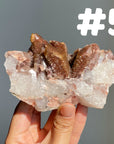 Red Quartz Cluster