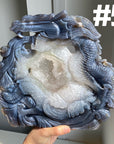 Druzy Agate Dragon