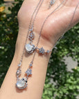 Hello Kitty Moonstone Necklace