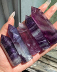 Purple Fluorite Small Tower