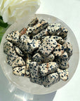 Dalmation Jasper Tumble
