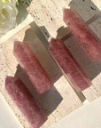 Strawberry Quartz Small Tower