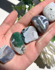 Moss Agate Tumble