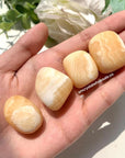 Orange Calcite Tumble