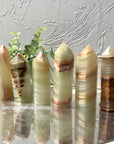 Green Onyx Small Tower