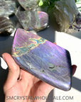 Purple Flash Labradorite Freeforms