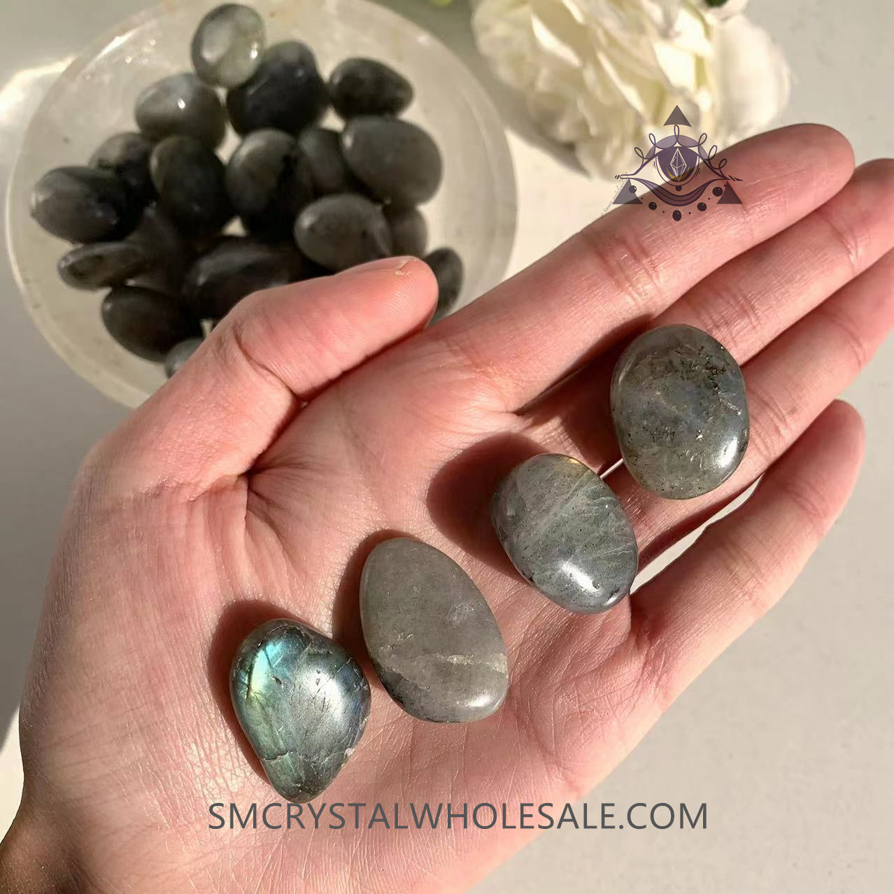 Labradorite Tumble Simmon Crystal Wholesale