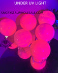 Pink Mangano Calcite Sphere