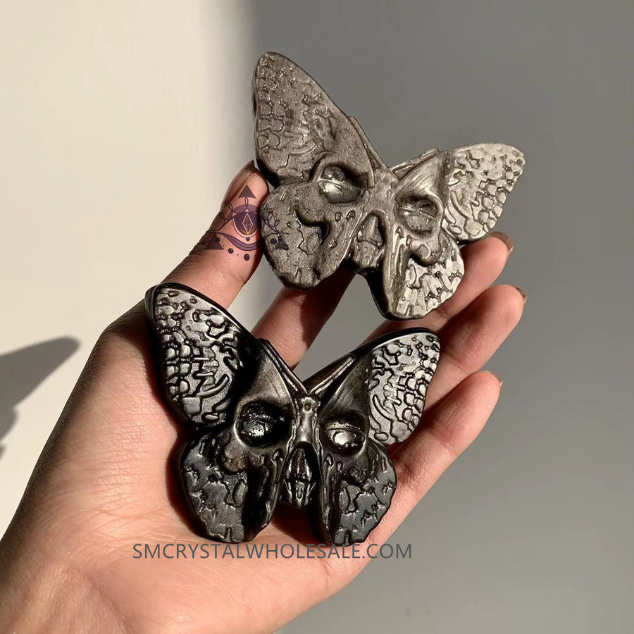 Obsidian Skull Butterfly