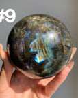 Big Labradorite Spheres