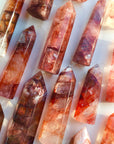 Fire Quartz Small Towers