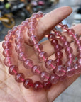 Strawberry Quartz Bracelet