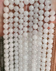 White Jade Beads