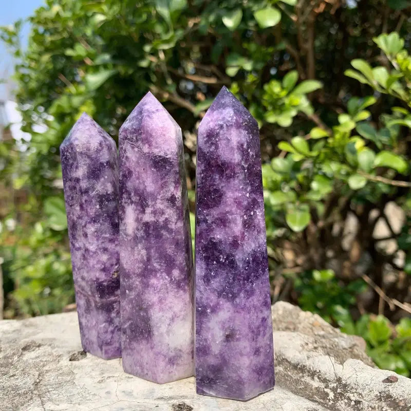 Lepidolite Small Towers