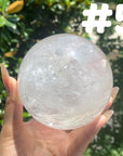 Clear Quartz Spheres