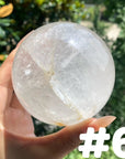 Clear Quartz Spheres