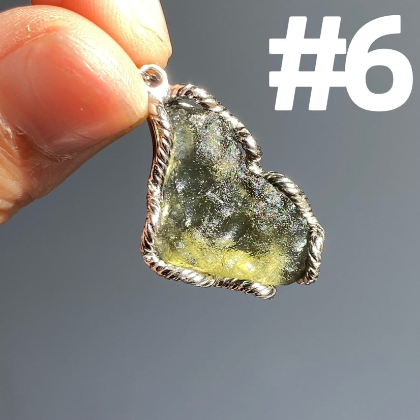 Genuine Moldavite Pendant